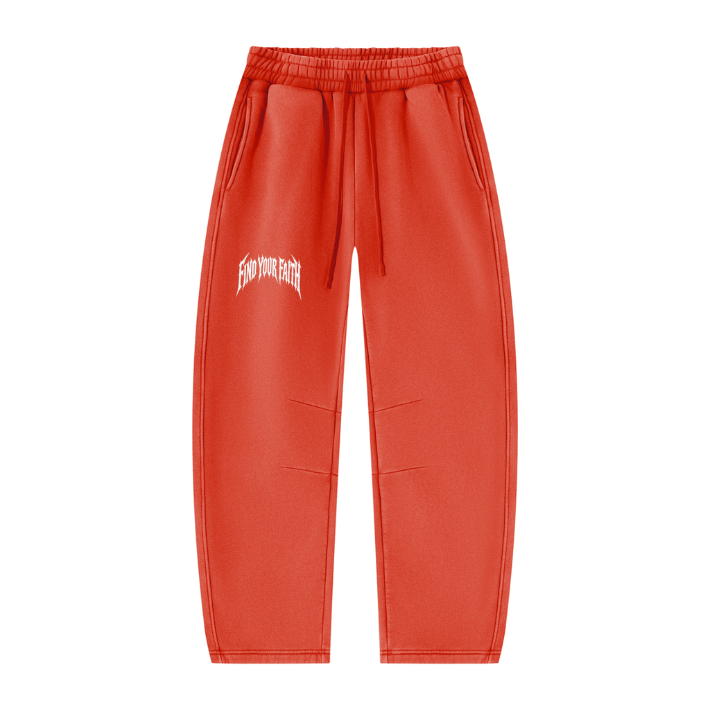 RED FYF SWEATS