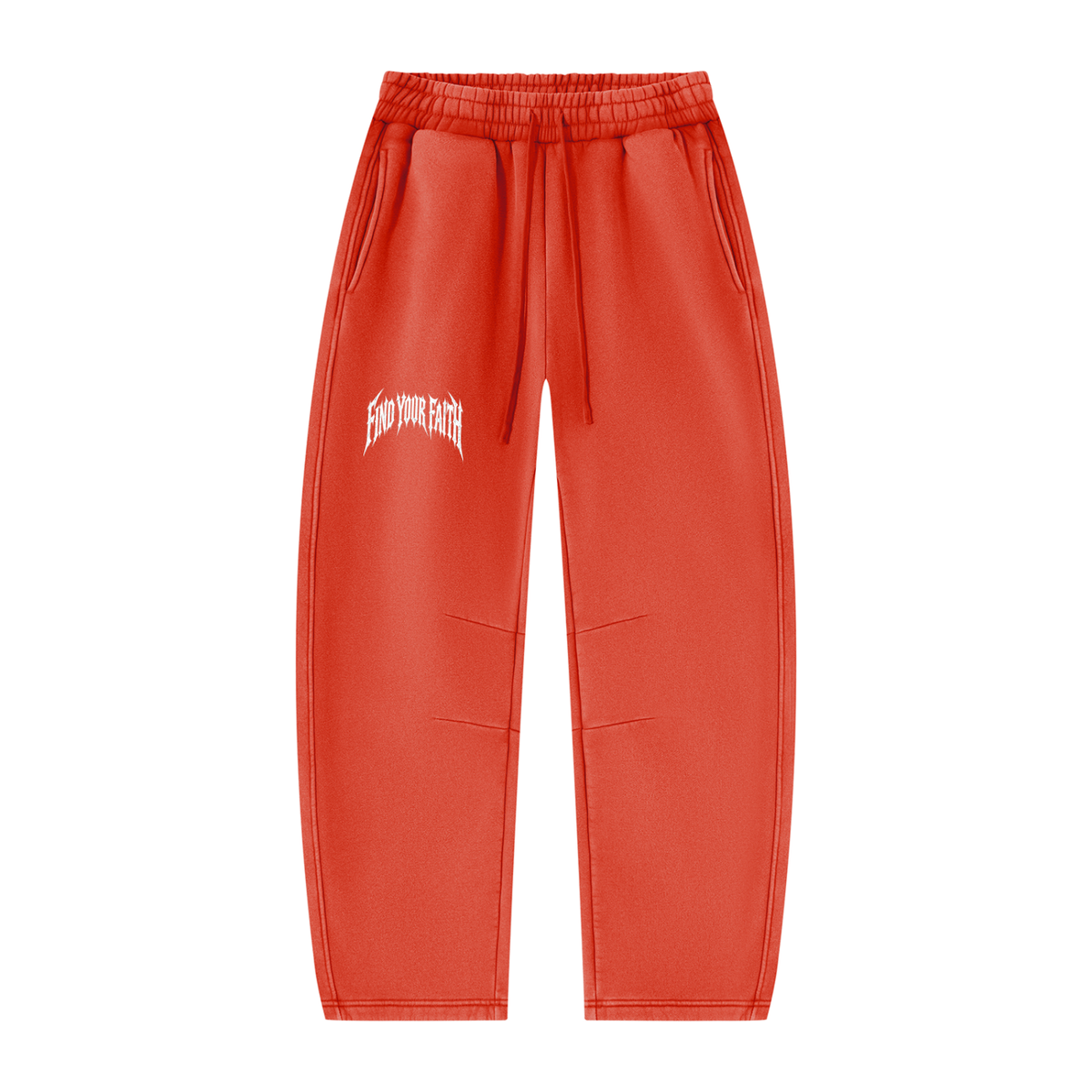 RED FYF SWEATS