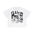 FAITH HANDPRINT BOXY TEE