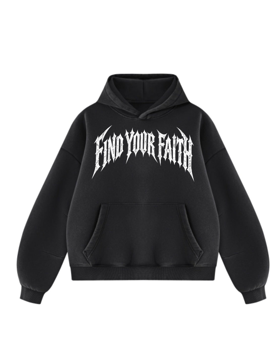 BLACK FYF HOODIE