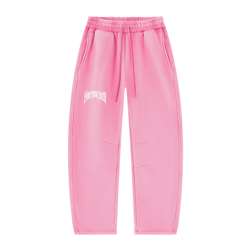 PINK FYF SWEATPANTS