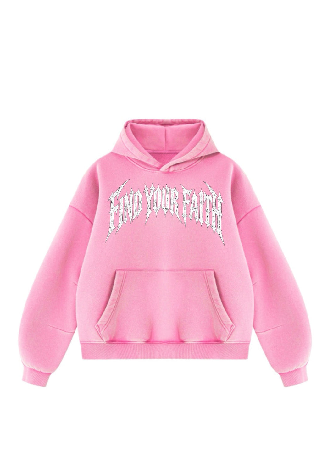 PINK FYF HOODIE